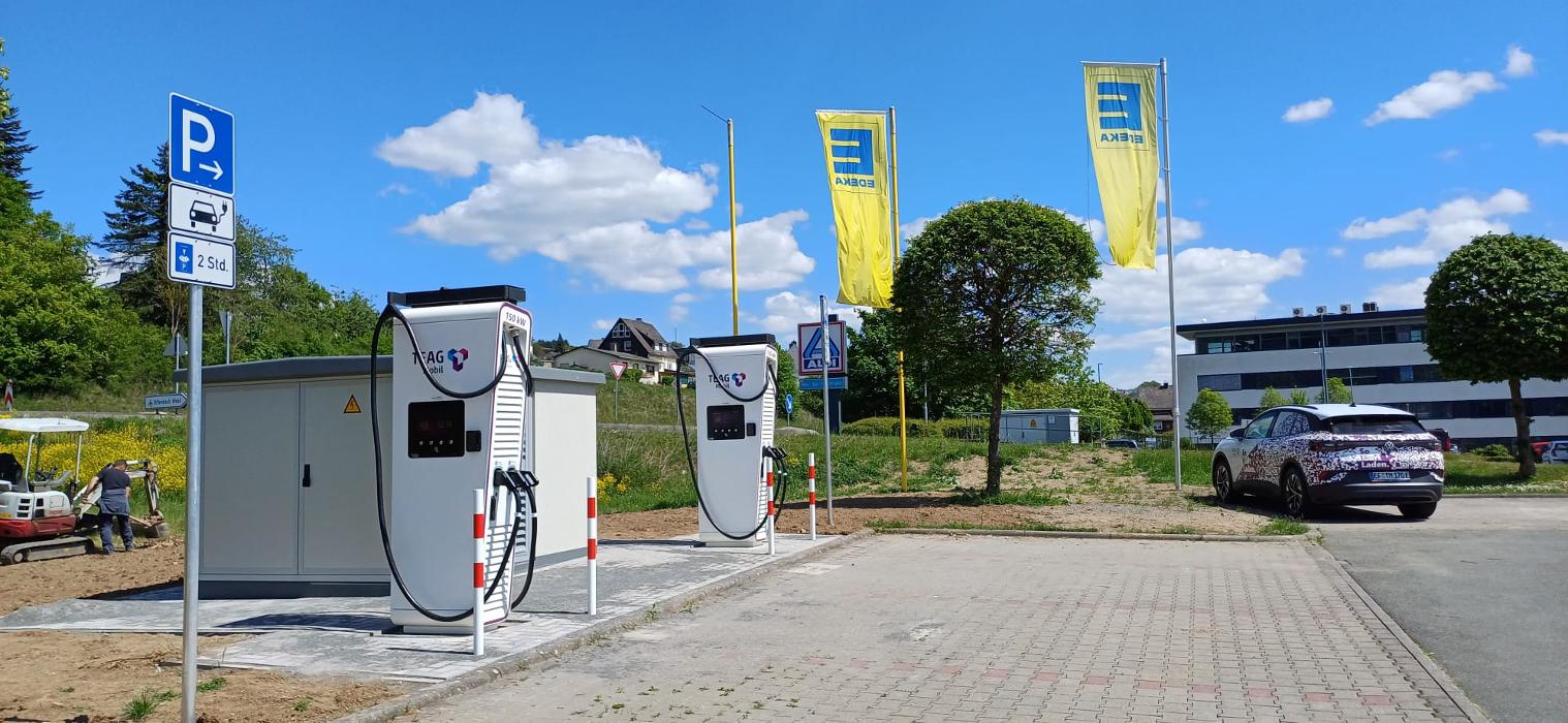 TEAG Mobil-Ladestation, An der in Mittenaar