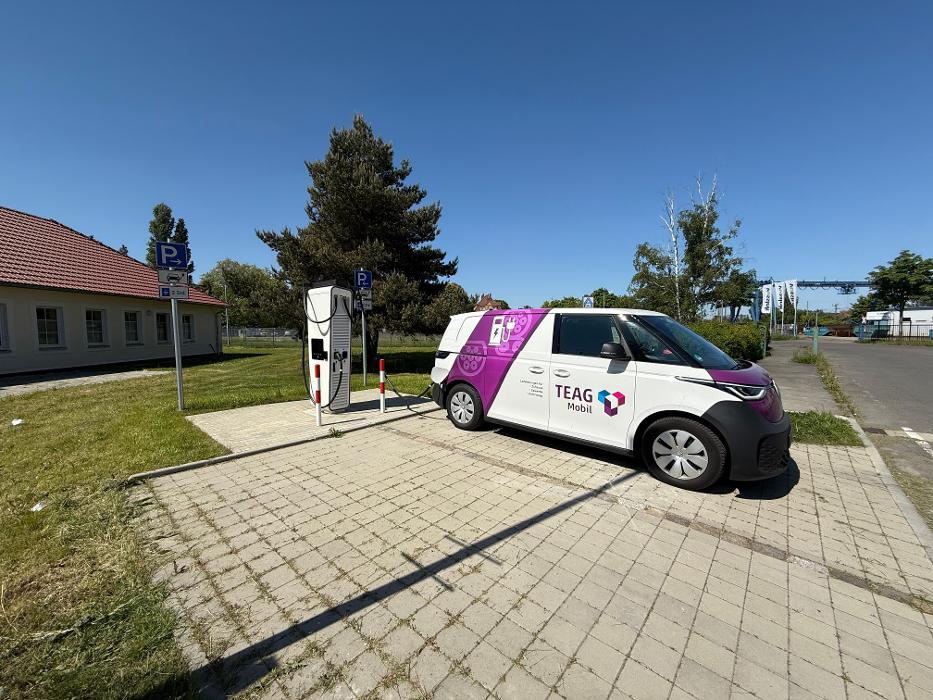 TEAG Mobil-Ladestation, Hugo-Aurig-Straße in Leipzig