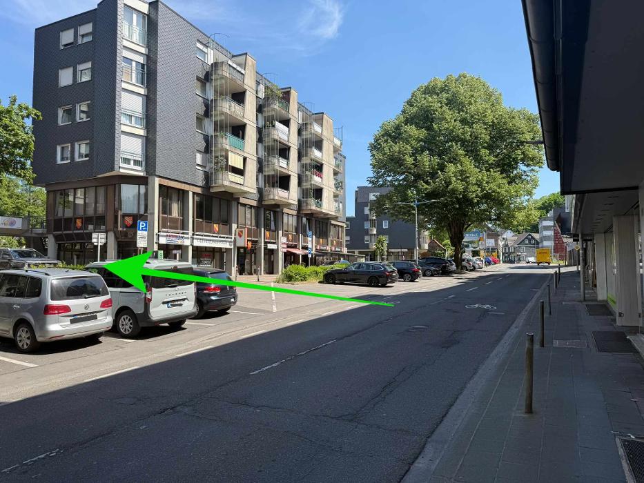 ampido Parkplatz, Hauptstraße in Bergisch Gladbach