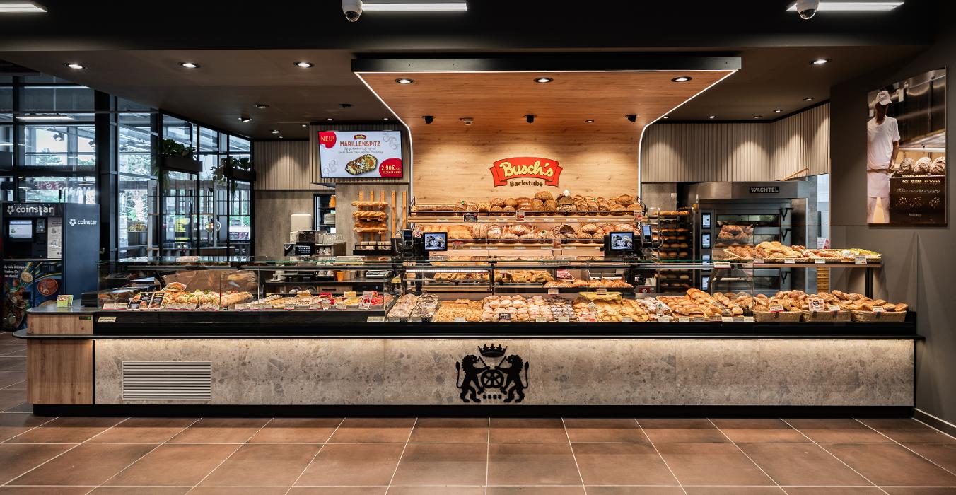 Bäckerei Busch, Sandstraße in Monheim am Rhein