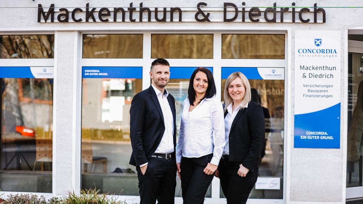 Concordia Versicherungen Service-Büro Mackenthun & Diedrich, Bahnhofsplatz in Wiehl