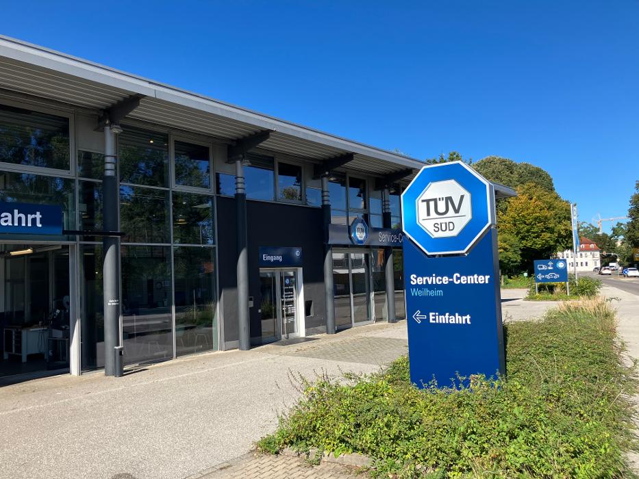 TÜV SÜD Service-Center Weilheim, Alpenstraße in Weilheim in Oberbayern