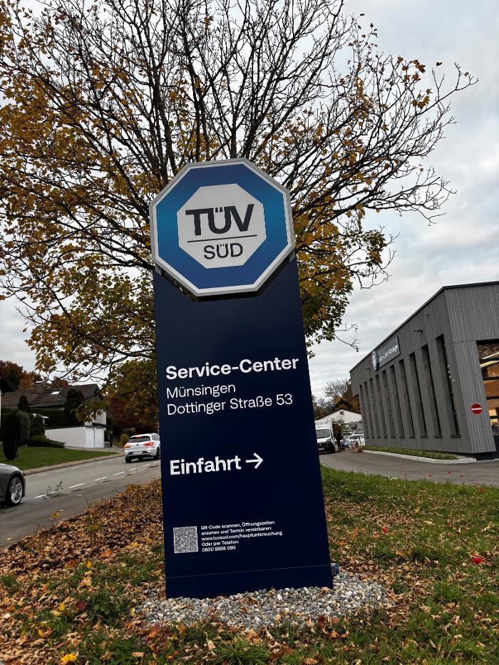 TÜV SÜD Service-Center Münsingen, Dottinger Straße in Münsingen