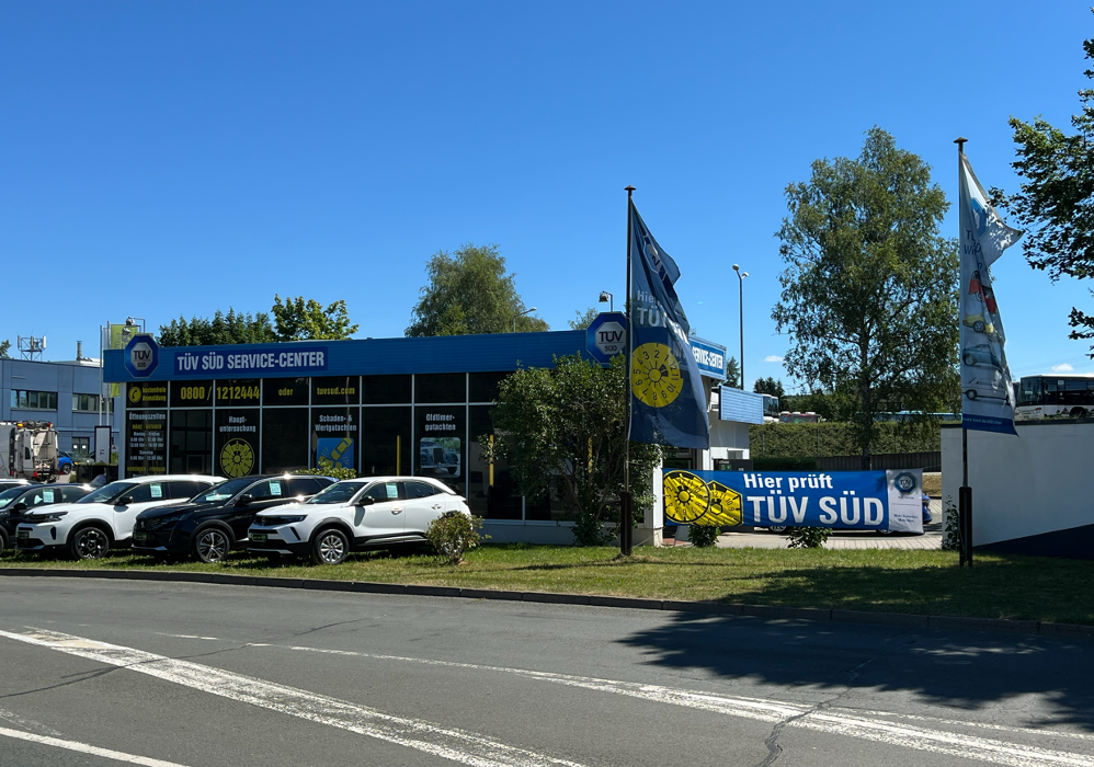 TÜV SÜD Service-Center Plauen, Friedrich-Eckardt-Straße in Plauen