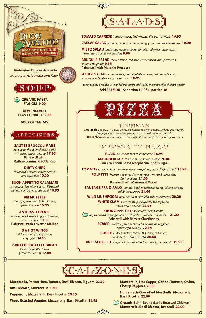 Buon Appetito Ristorante & Pizzeria Image