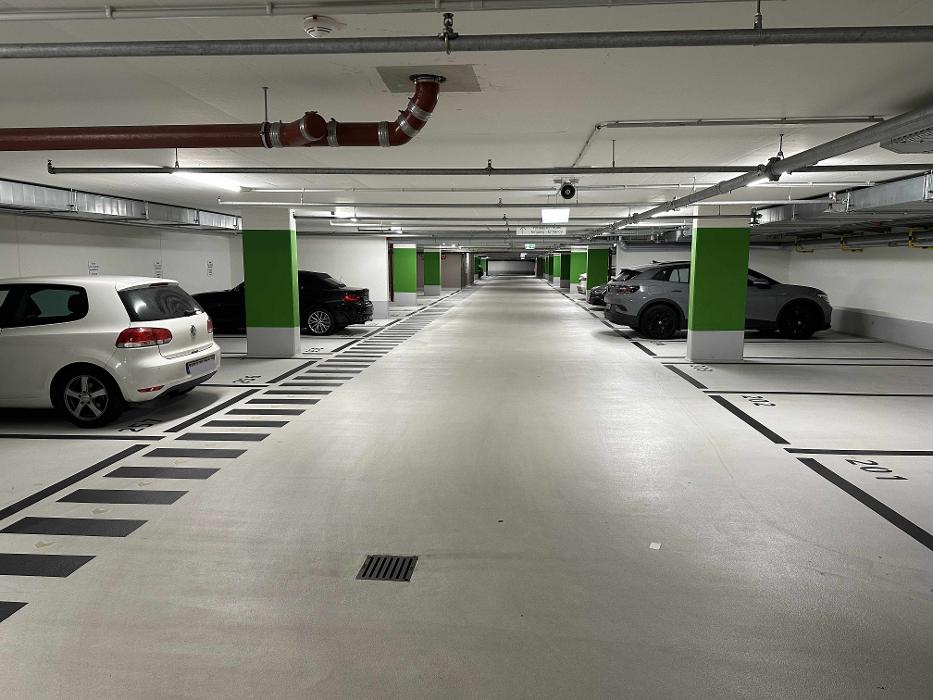 ampido Parkplatz, Toulouser Allee in Düsseldorf