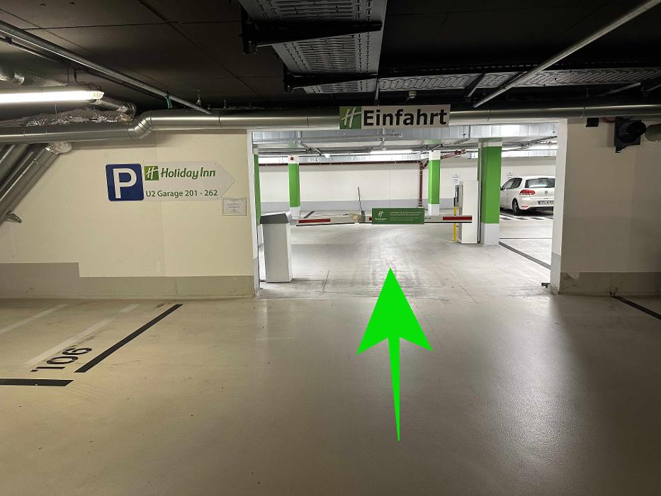 ampido Parkplatz, Toulouser Allee in Düsseldorf