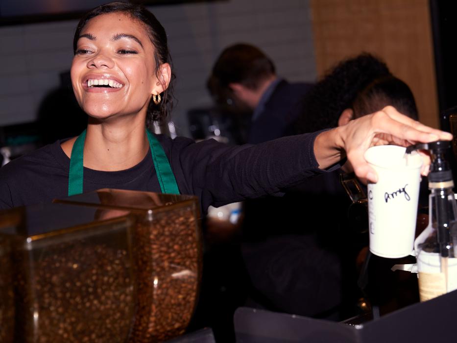 Starbucks, Limmatstrasse in Zürich