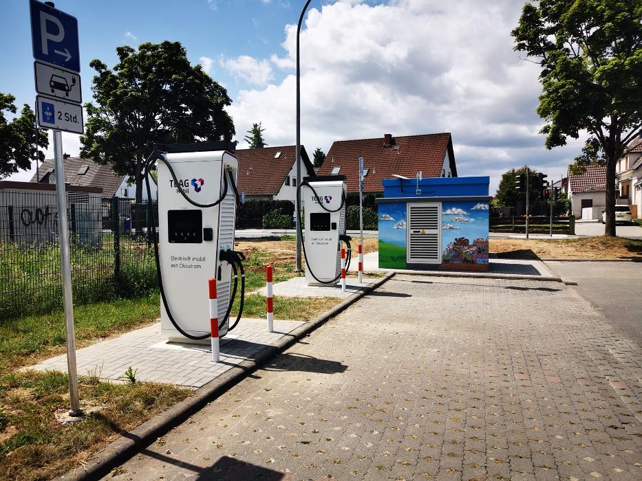 TEAG Mobil-Ladestation, Am Trauar in Wetzlar