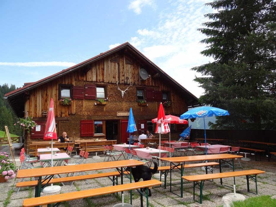 Bergkristallhütte, Boden Vorsass in Au