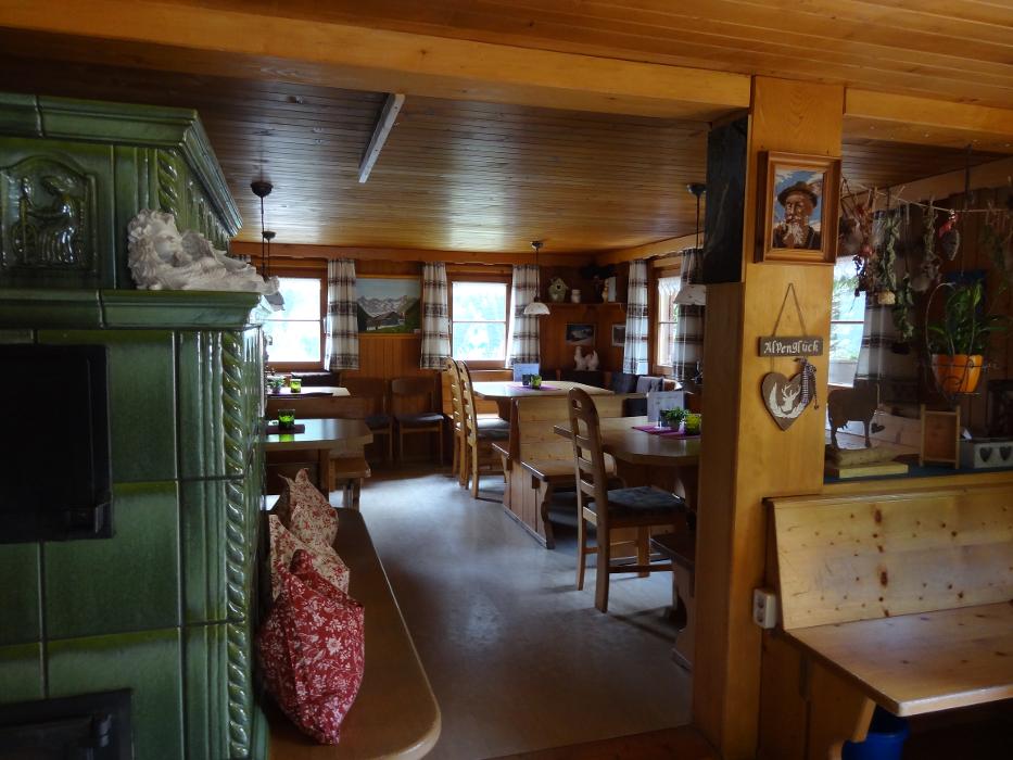 Bergkristallhütte, Boden Vorsass in Au