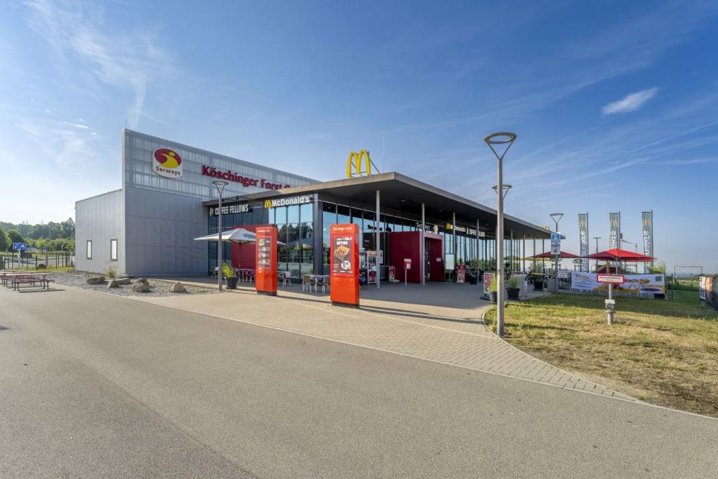 McDonald's, Raststätte Köschinger Forst Ost in Hepberg