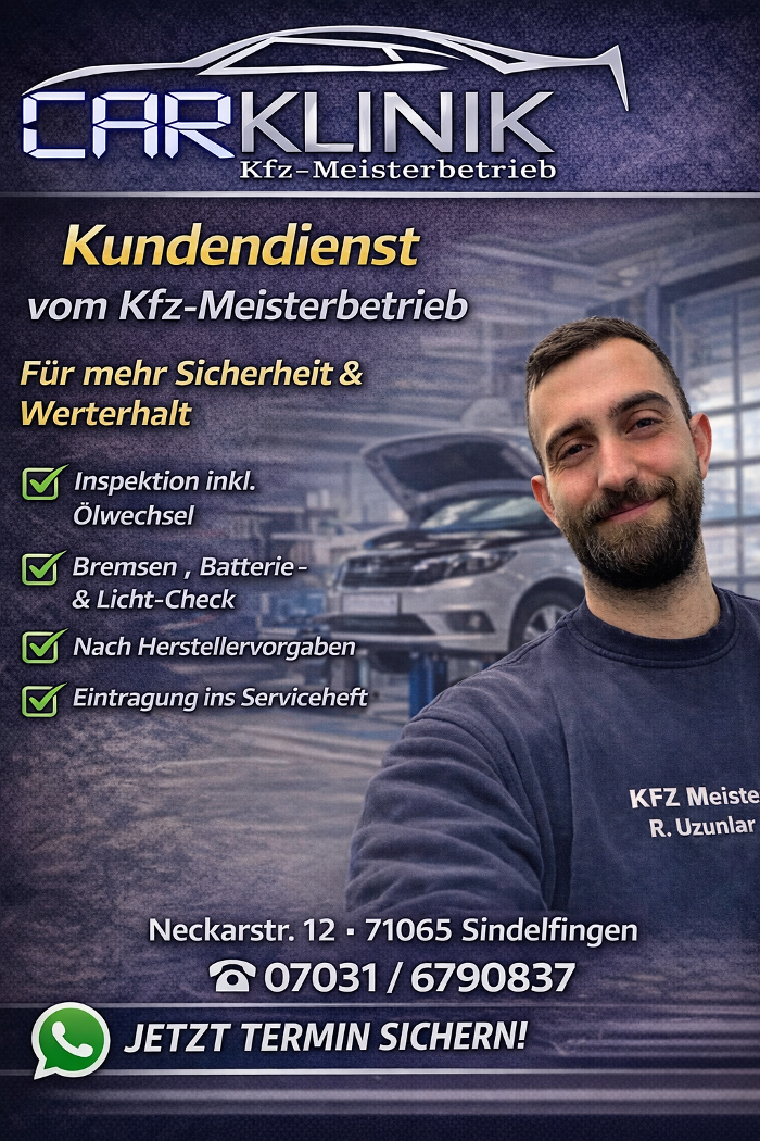 Carklinik Sindelfingen, Neckarstraße in Sindelfingen