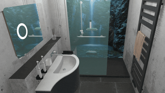 mein BAD - markus klein, Zeiligstraße in Forst