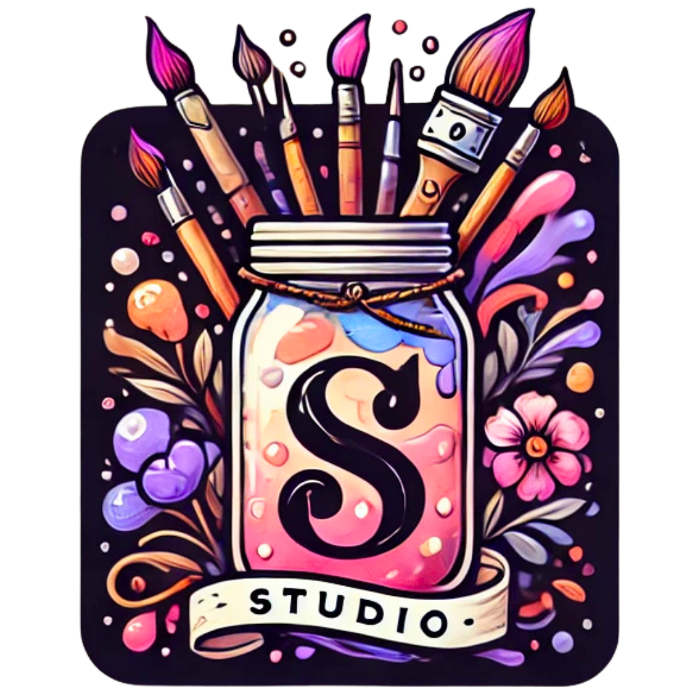 Sarah and Brushes Image