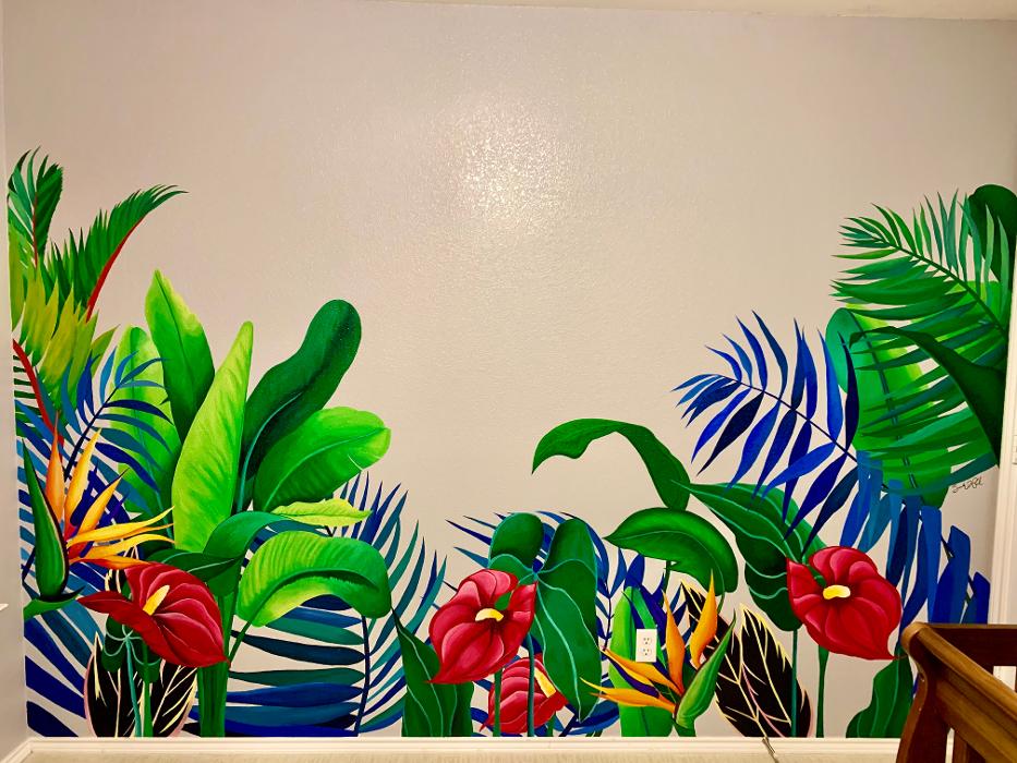 Sarah and Brushes Image