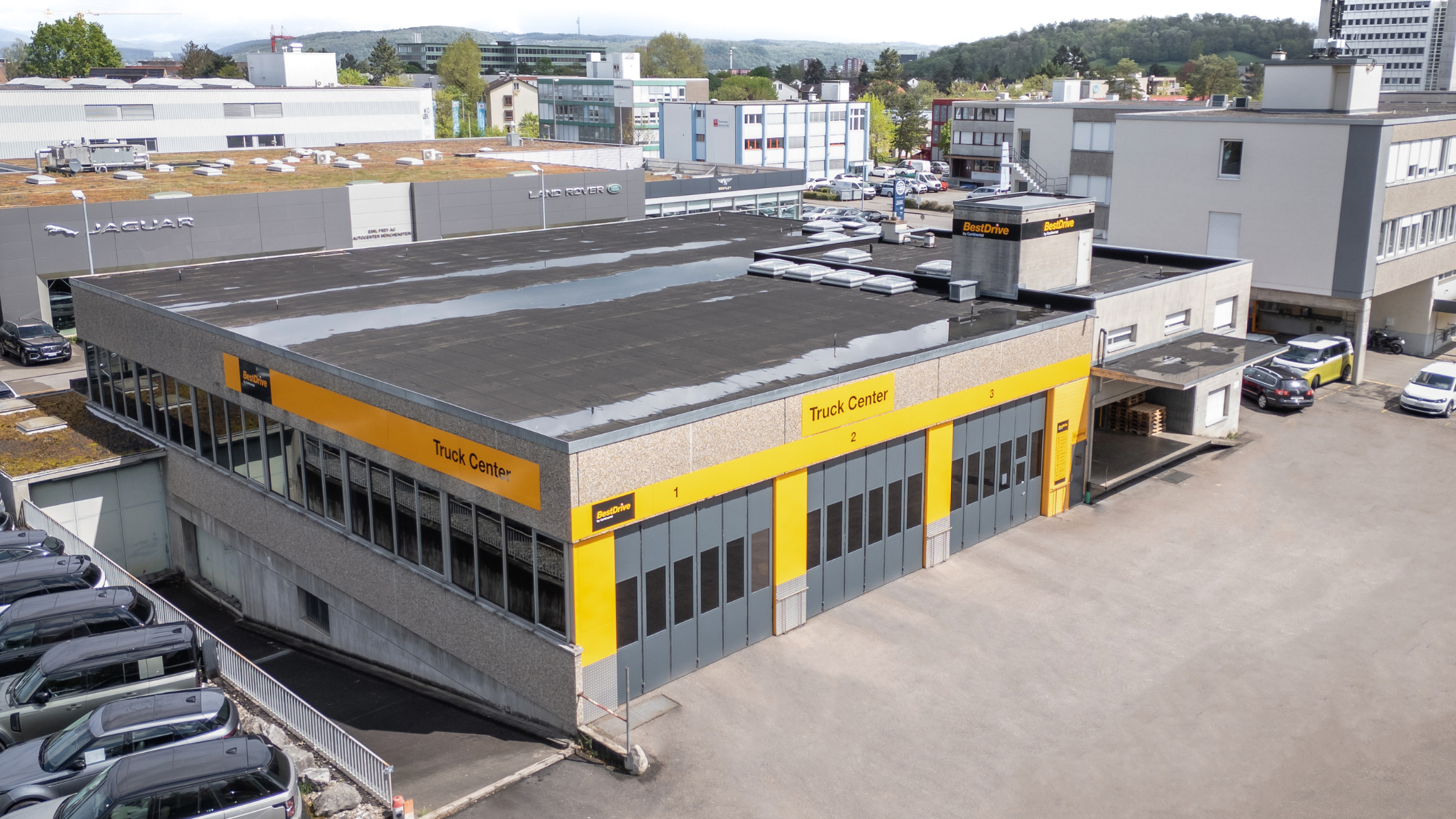 BestDrive Münchenstein Truckcenter, Stöckackerstrasse in Münchenstein