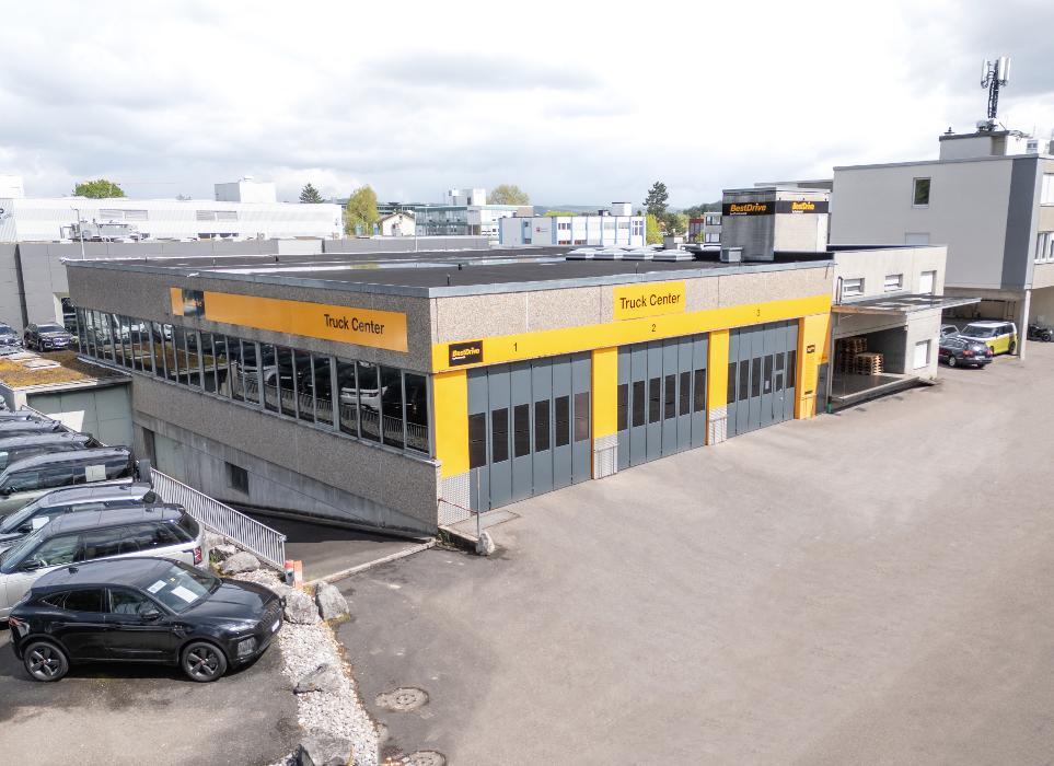 BestDrive Münchenstein Truckcenter, Stöckackerstrasse in Münchenstein