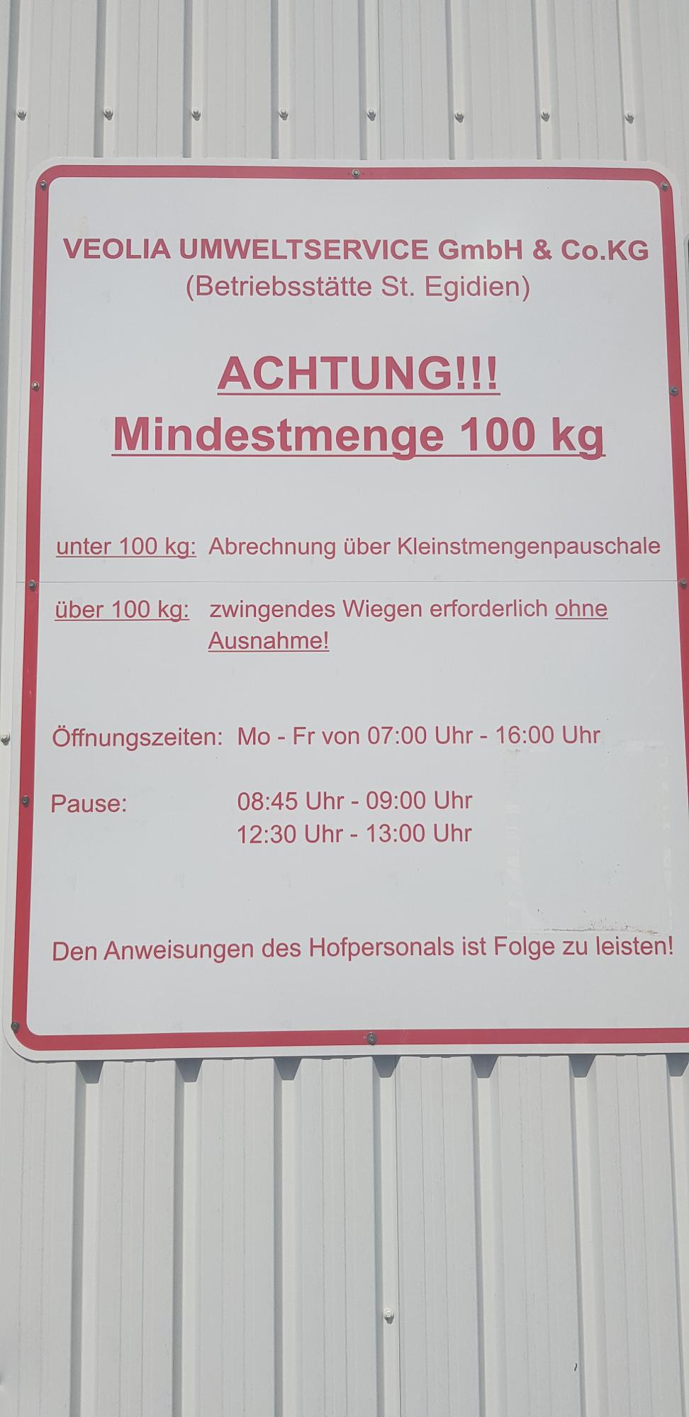 Veolia Umweltservice Ost Gmbh Co Kg In St Egidien Branchenbuch Deutschland