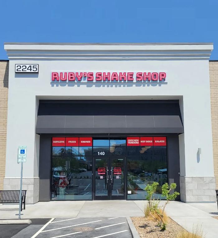 Ruby's Shake Shop Logo