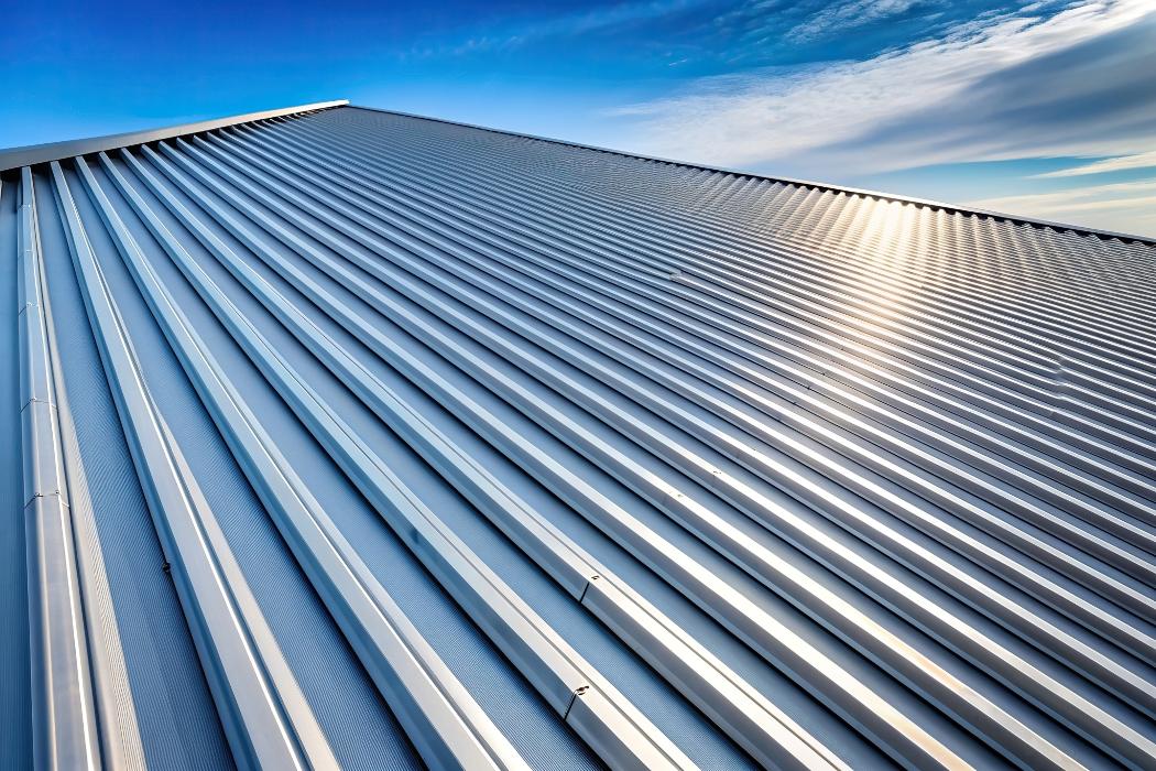 Metal Roofing and siding. Tin interior