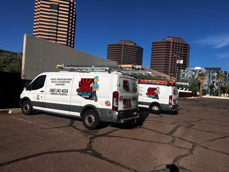 Arizaz Heating and Cooling Logo