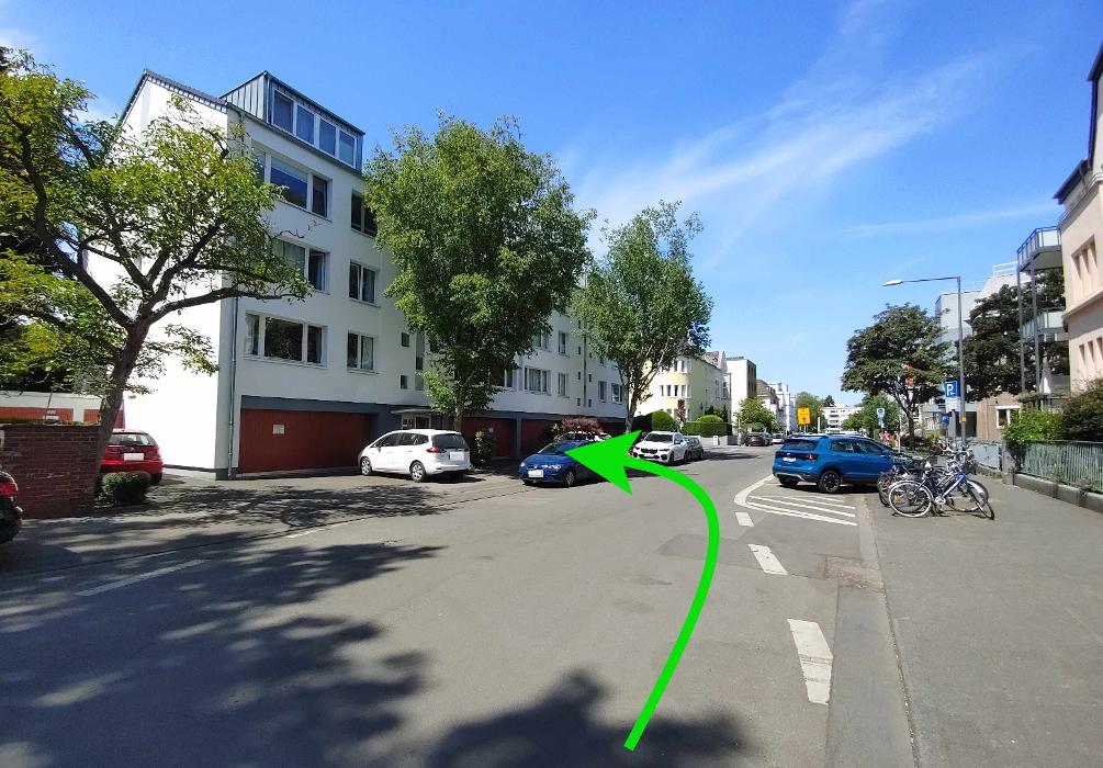 ampido Parkplatz, Weyertal in Köln