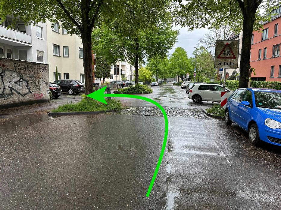 ampido Parkplatz, Lindenbornstraße in Köln