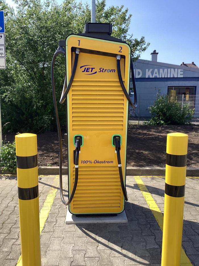 JET Ladestation, Neubeckumer Straße in Beckum