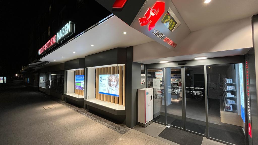 Stadt-Apotheke Jansen, Burgfreiheit in Mönchengladbach