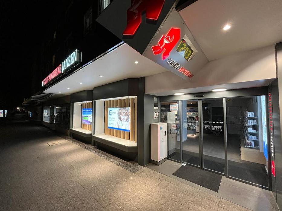 Stadt-Apotheke Jansen, Burgfreiheit in Mönchengladbach