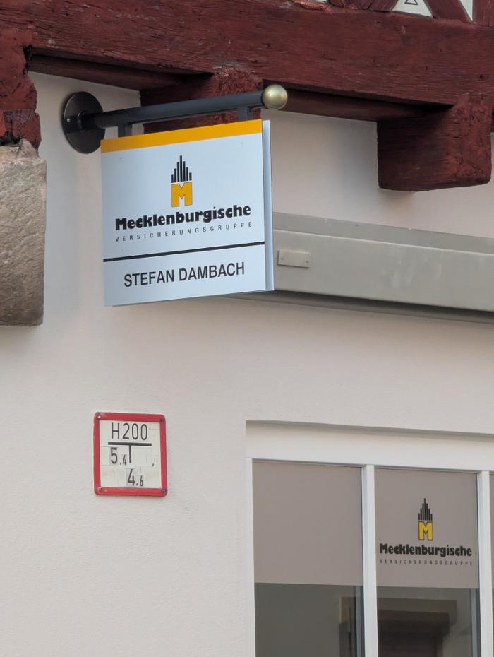 Mecklenburgische Versicherung Stefan Dambach, Lange Gasse in Dettingen an der Erms