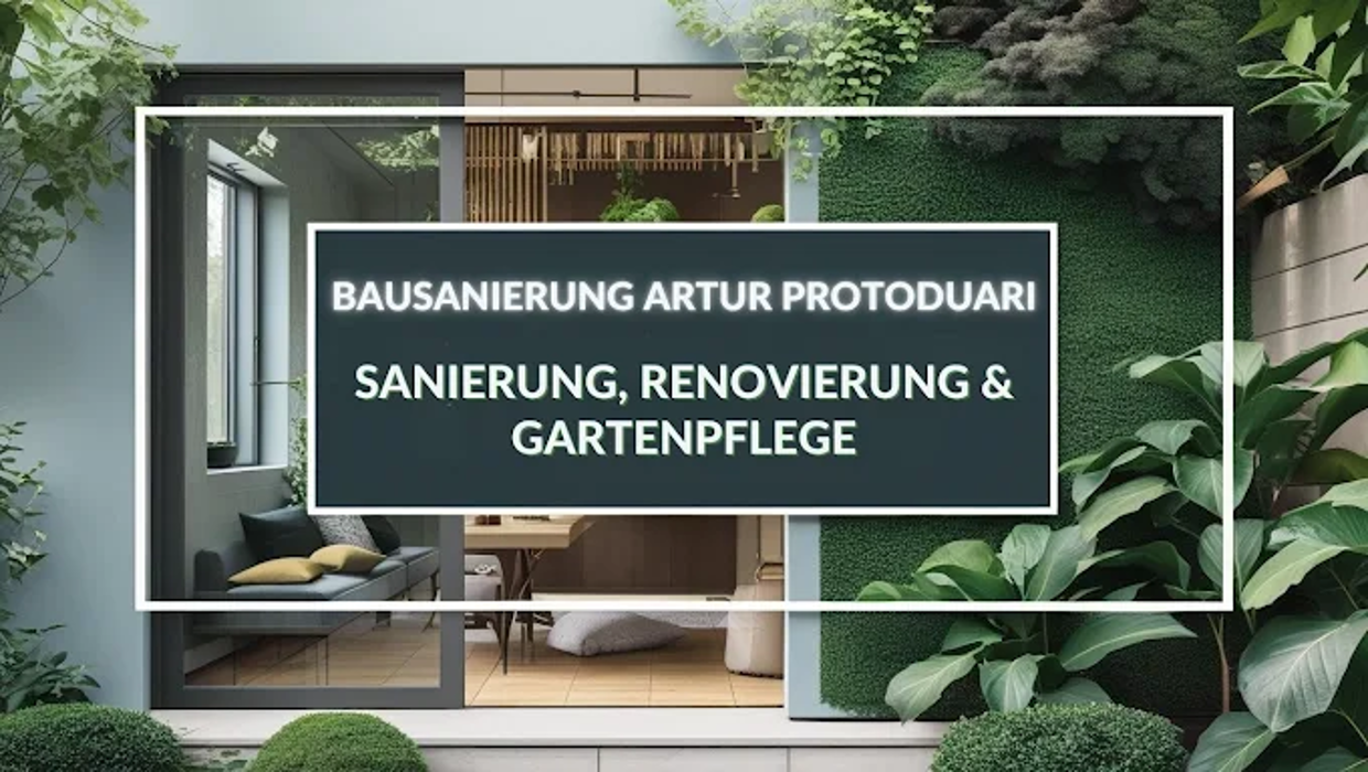Logo Bausanierung Artur Protoduari - Sanierung, Renovierung & Gartenpflege Logo Bausanierung Artur Protoduari - Sanierung, Renovierung & Gartenpflege