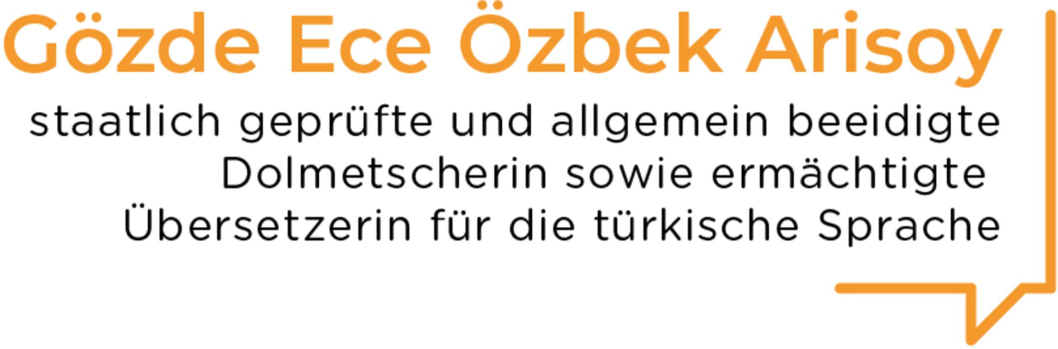 Übersetzungsbüro Özbek Arisoy in Göttingen