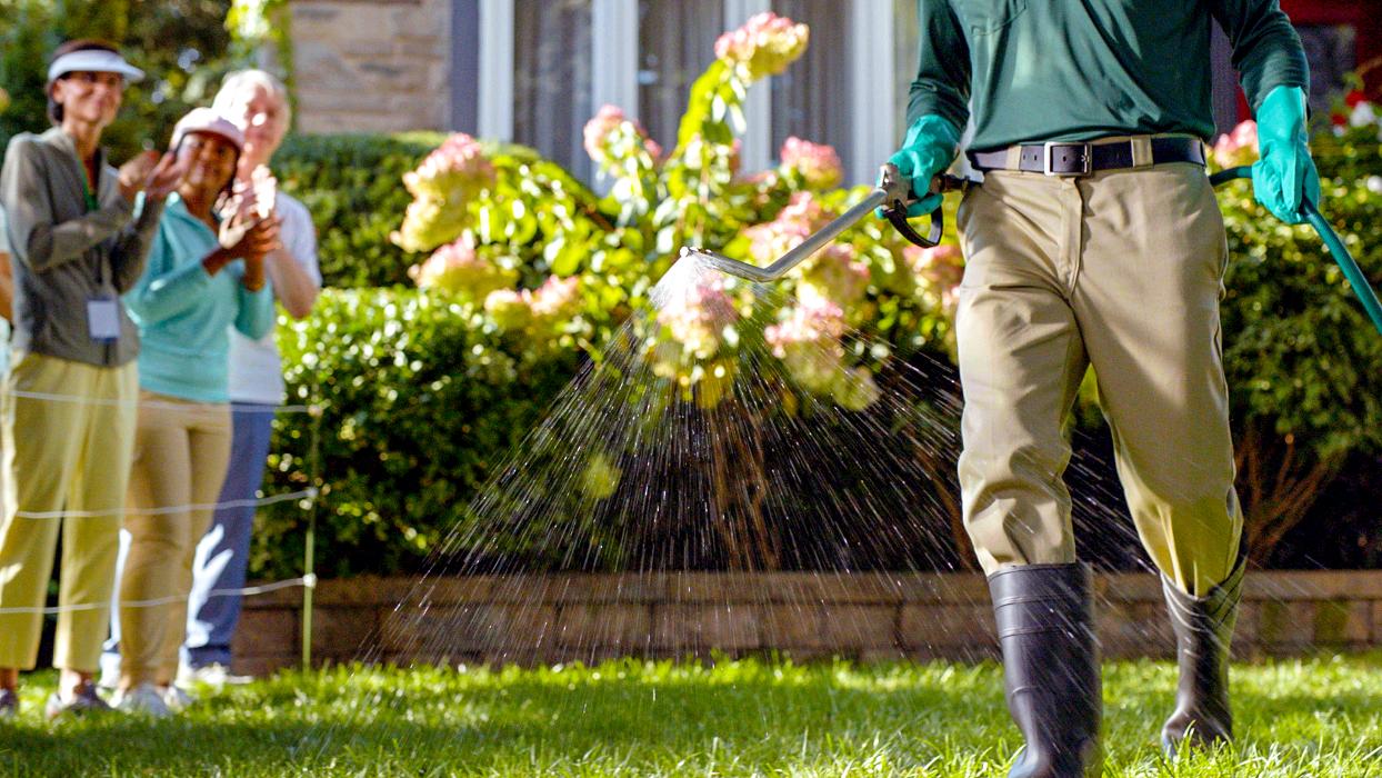 Weed Man Lawn Care Logo