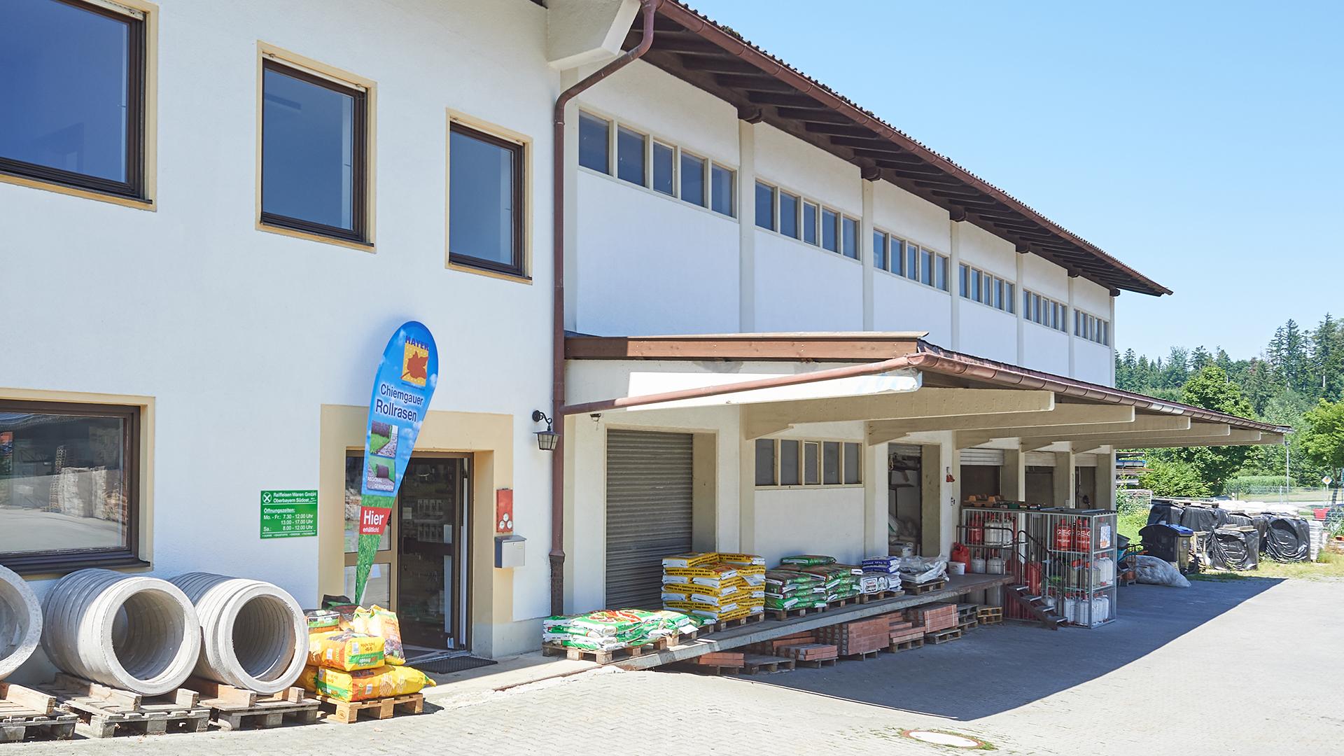 Raiffeisen Waren GmbH Oberbayern Südost - Lagerhaus Hart • Chieming, Knesinger Straße 14 ...
