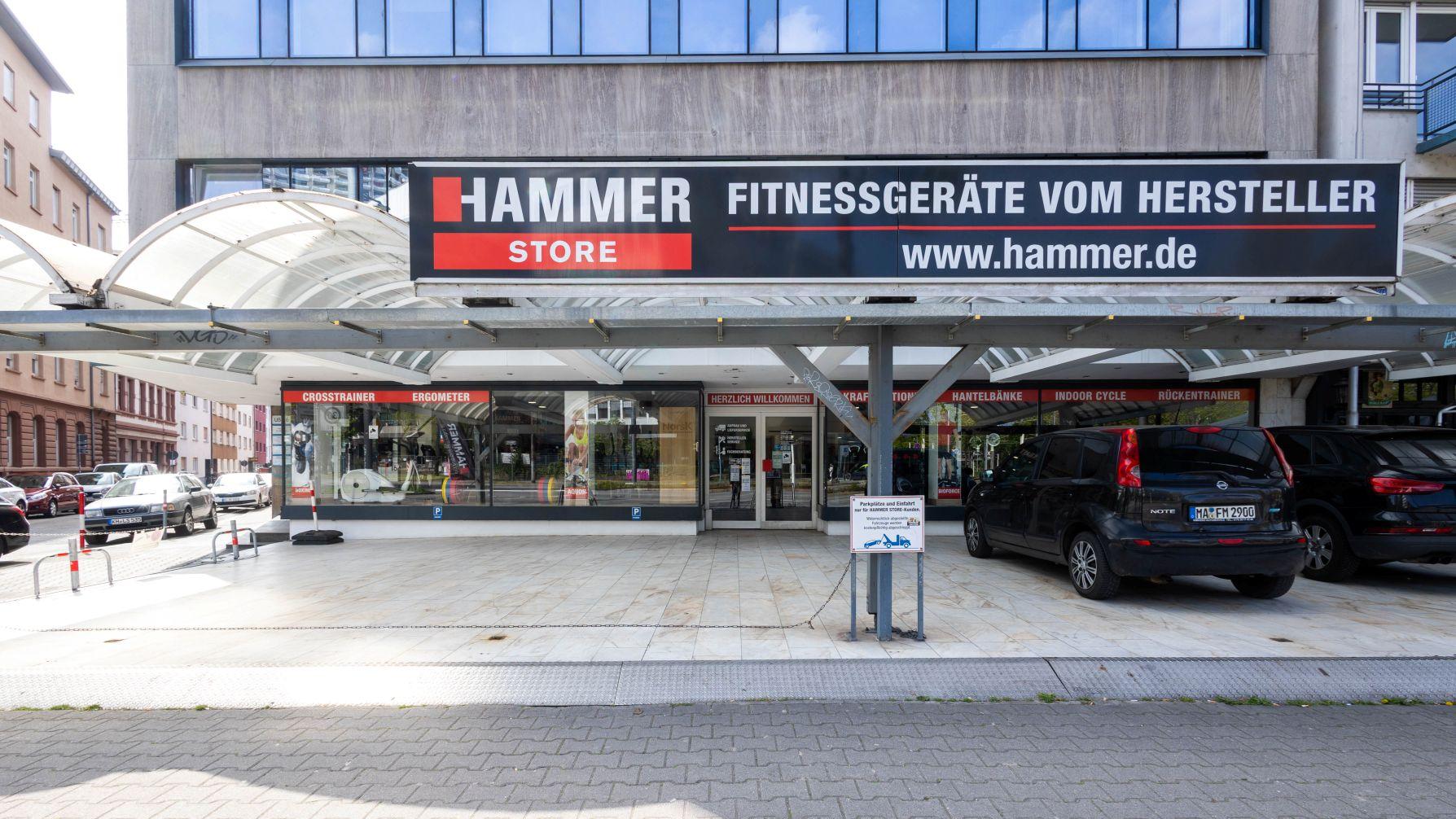 HAMMER Fitnessgeräte Mannheim, U5 in Mannheim