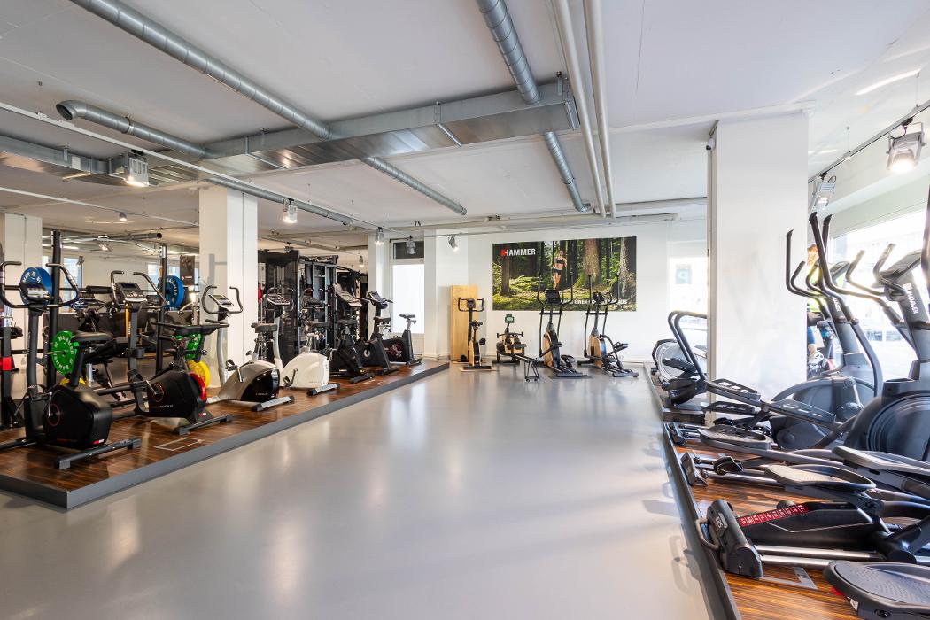HAMMER Fitnessgeräte Zürich, Hardturmstrasse in Zürich