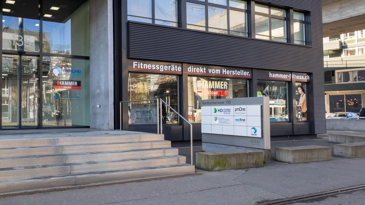 HAMMER Fitnessgeräte Zürich, Hardturmstrasse in Zürich