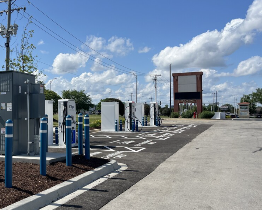 EVgo Car Charging Station - Plainfield, IL