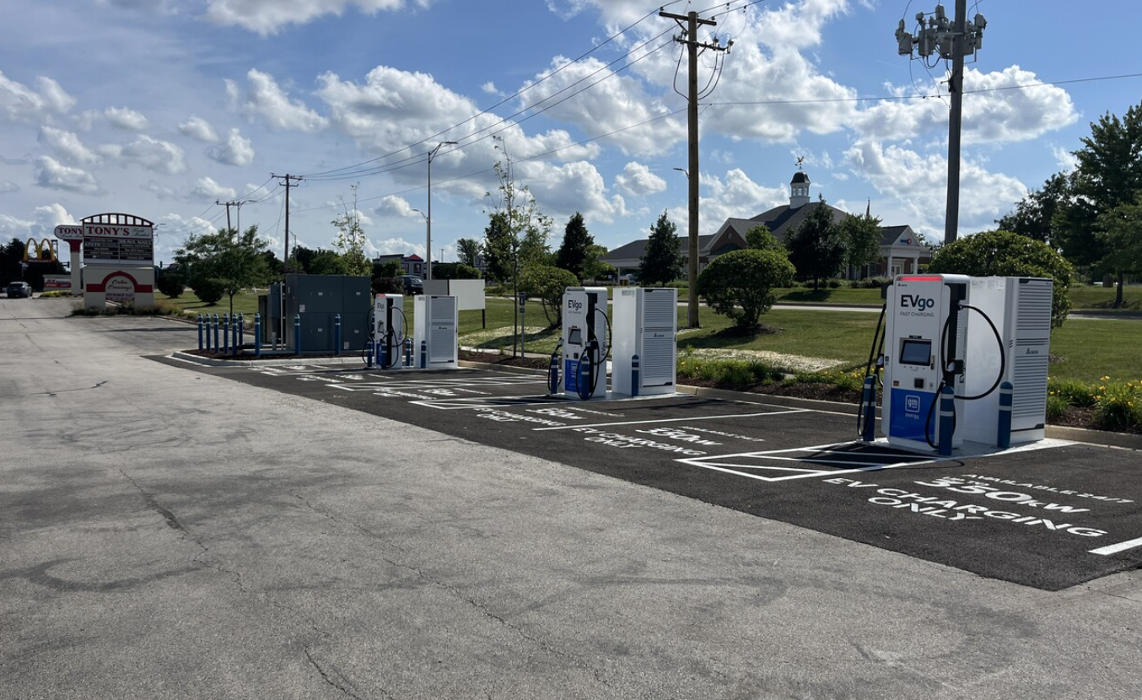 EVgo Car Charging Station - Plainfield, IL