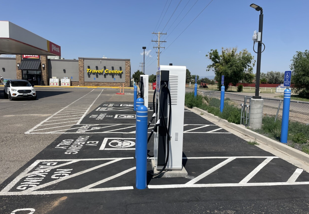 EVgo Car Charging Station Logo