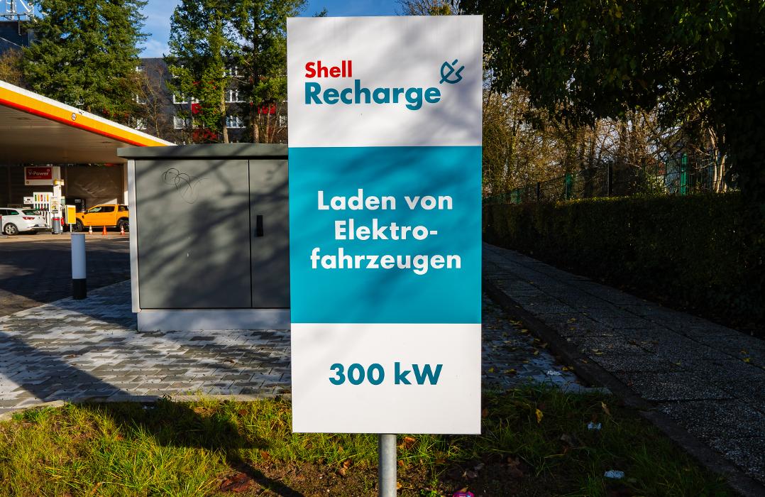 Shell Recharge Charging Station, Lebacher Straße in Saarbrücken