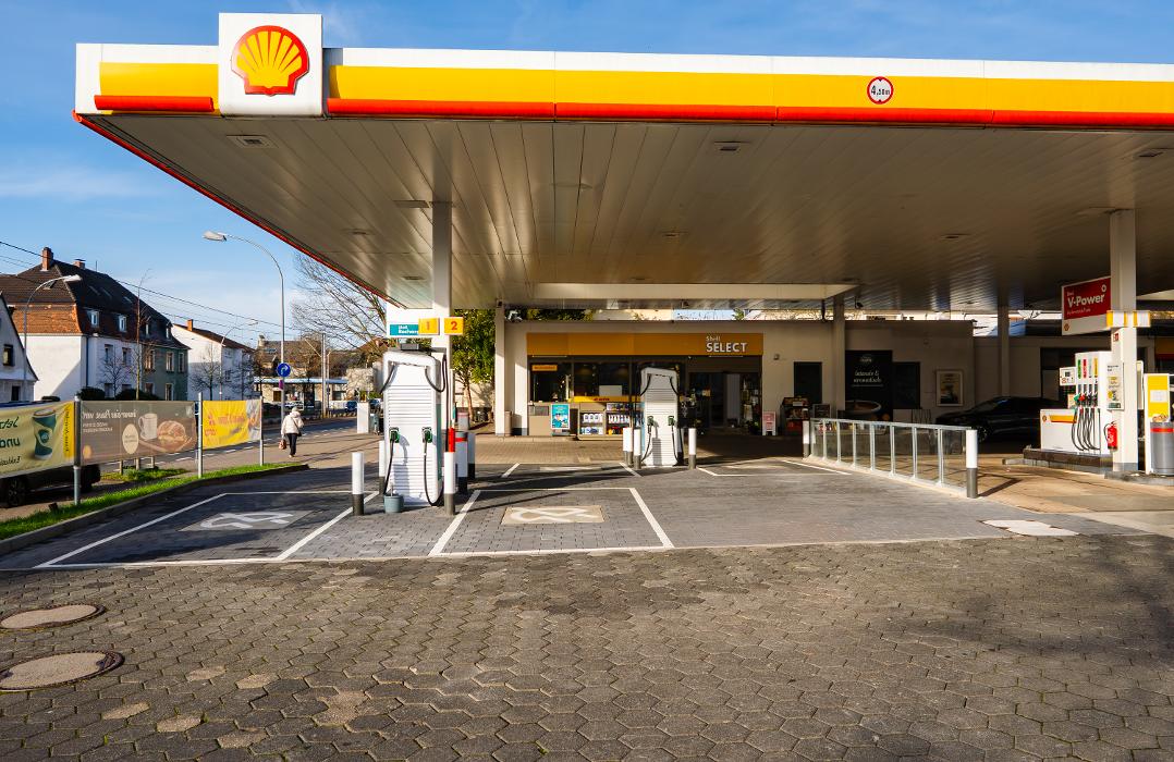 Shell Recharge Charging Station, Lebacher Straße in Saarbrücken