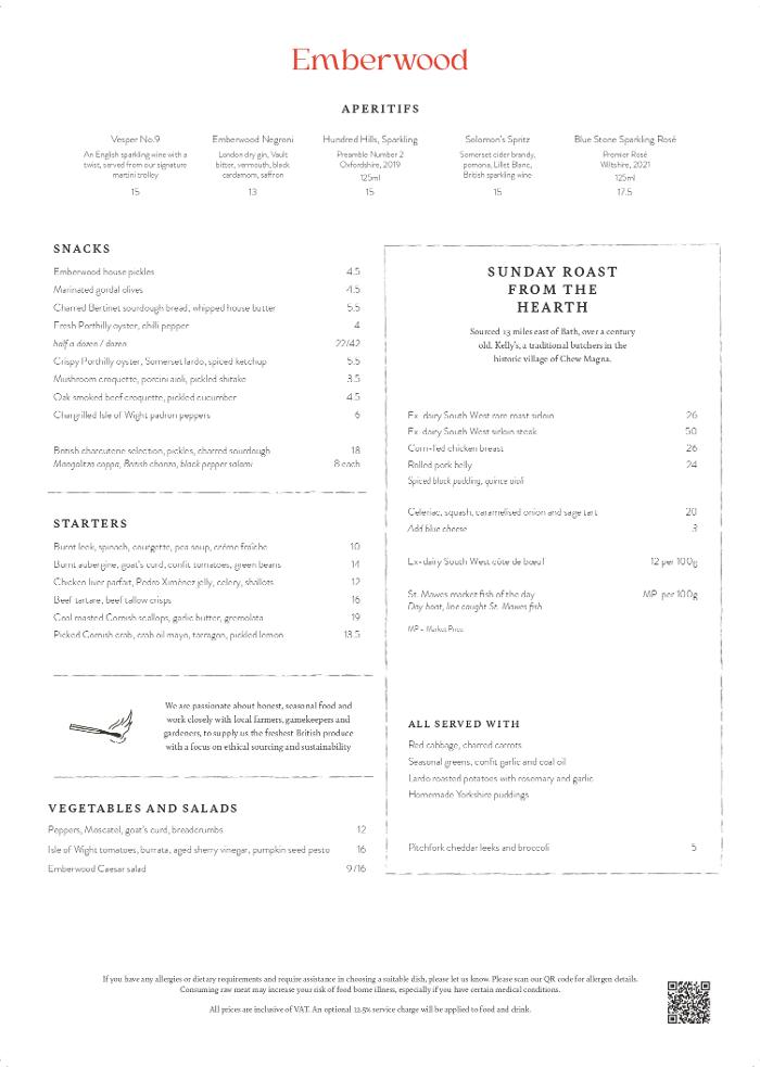 Emberwood Sunday Roast