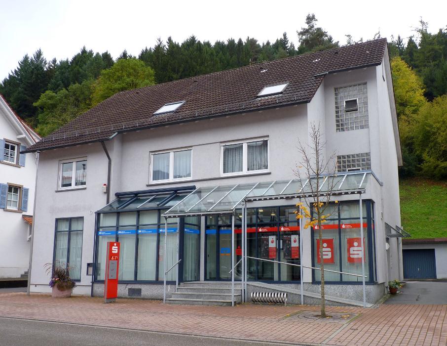 Volksbank Mittlerer Schwarzwald eG, Hauptstraße in Gutach (Schwarzwaldbahn)