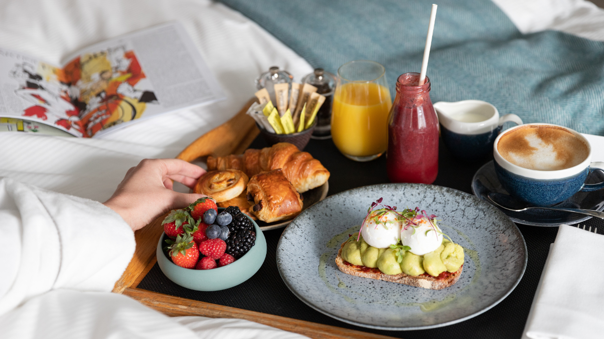 Breakfast in bed