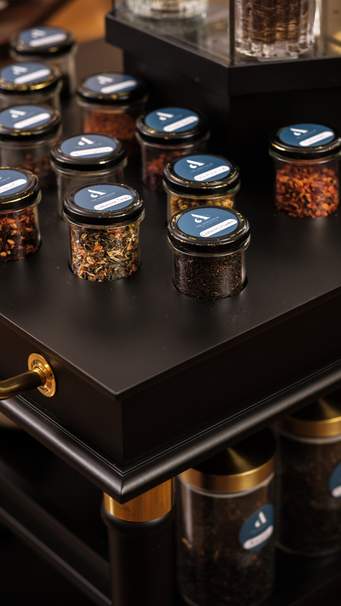 Afternoon tea blending trolley