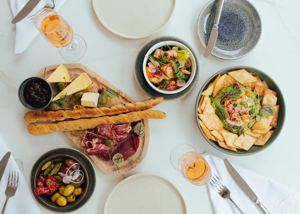 Summer terrace menu