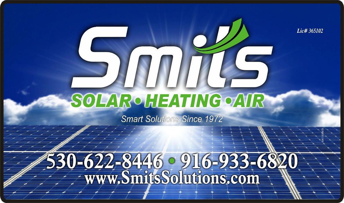 Smit's Solar Heating & Air Conditioning - Diamond Springs, CA